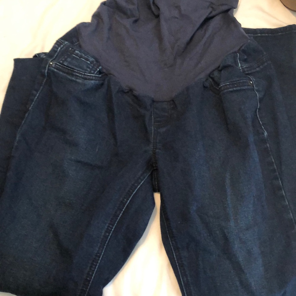 Maternity jeans straight leg